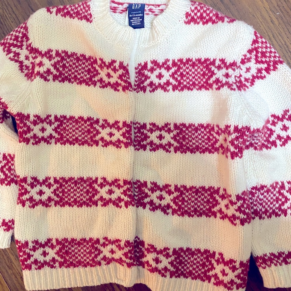 Girls Gap sweater- 18-24m